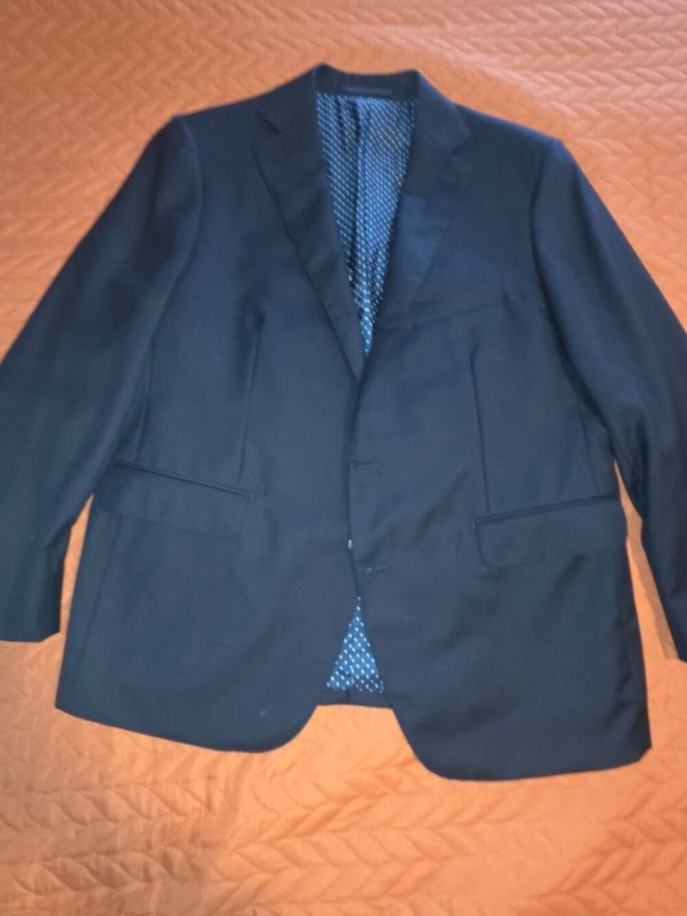 SuitSupply Made To Measure Navy Sport Coat VBC Super 110s 44S/45S NWT